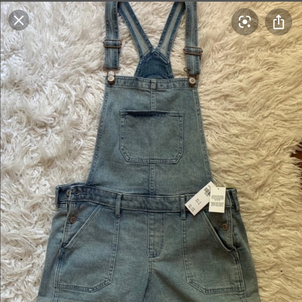 Hollister Denim Overalls